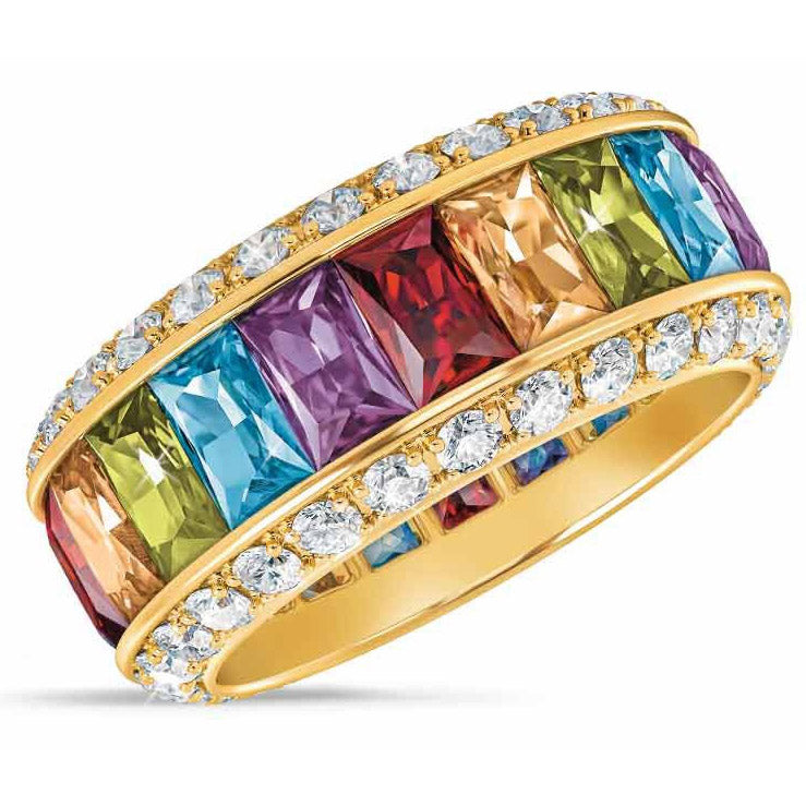 Regenboog Eternity Ring